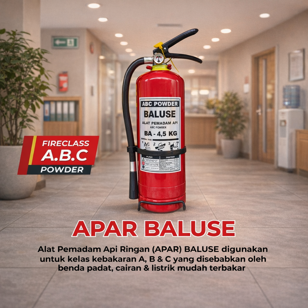 Alat Pemadam Api APAR BALUSE 4,5 Kg Dry Chemical Powder ABC